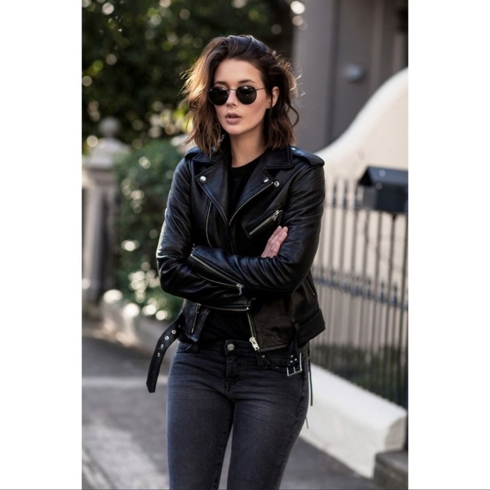 Madewell Ultimate Leather Motorcycle Jacket